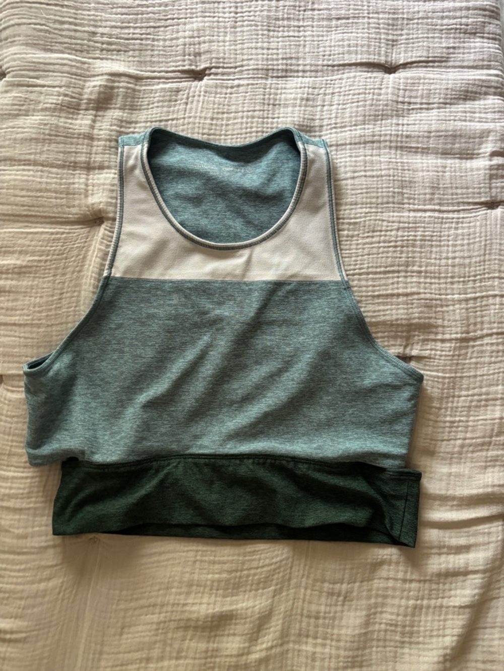 Outdoor Voices Colorblock Crop Tank